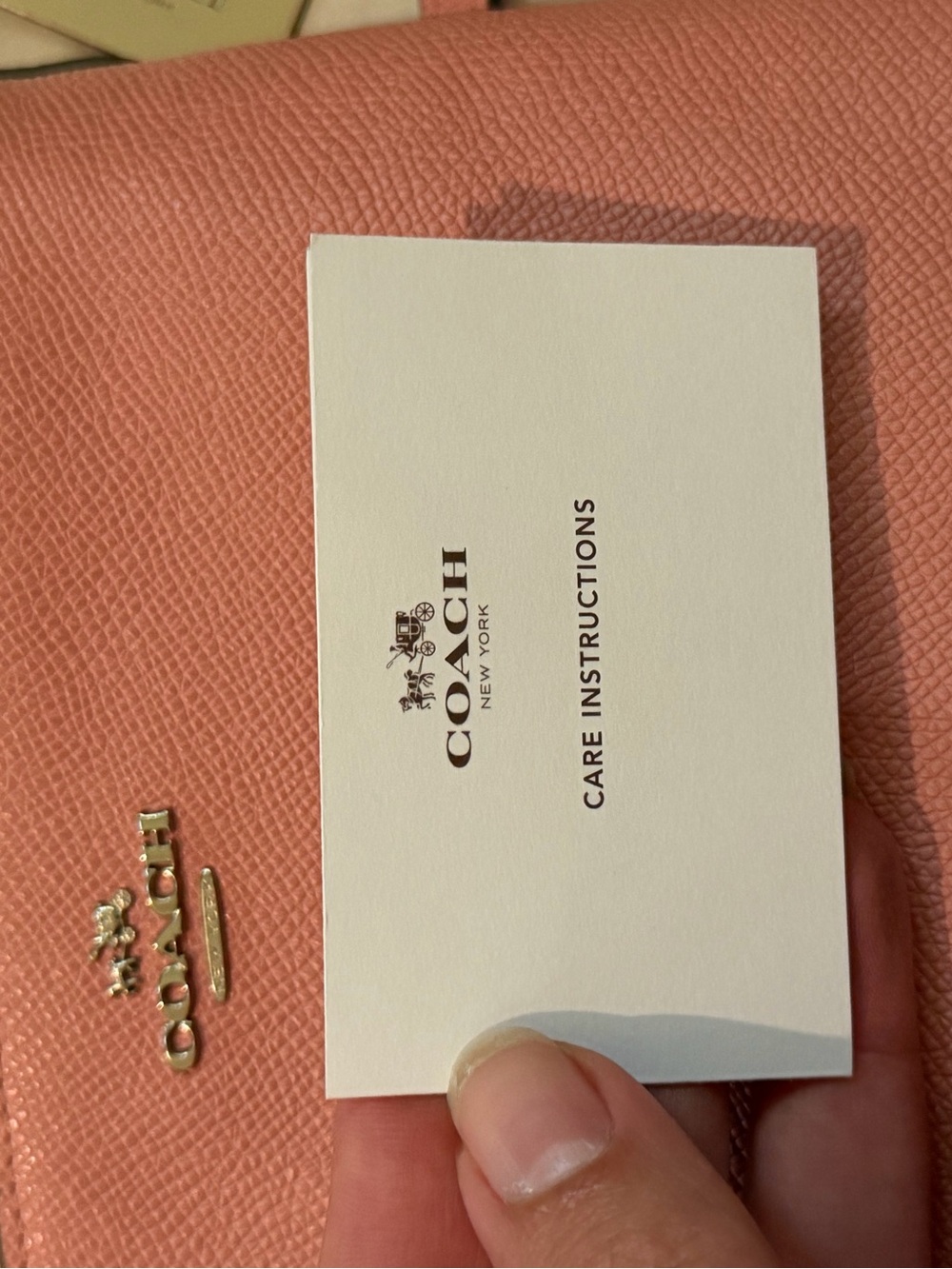 Coach NWOT pink crossbody - Picture 9 of 9